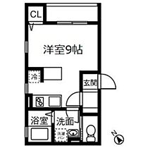 愛知県名古屋市昭和区川名本町５丁目（賃貸アパート1K・1階・24.01㎡） その2