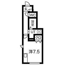 愛知県名古屋市緑区滝ノ水４丁目（賃貸アパート1R・1階・25.25㎡） その2