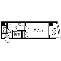 愛知県名古屋市天白区塩釜口２丁目（賃貸マンション1K・4階・24.56㎡） その2