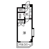 愛知県名古屋市千種区春里町４丁目（賃貸マンション1K・2階・24.92㎡） その2