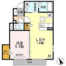 愛知県名古屋市緑区作の山町（賃貸アパート1LDK・1階・39.54㎡） その2