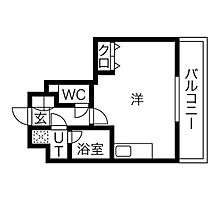 愛知県名古屋市名東区明が丘（賃貸マンション1R・4階・24.50㎡） その2