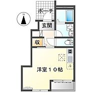 愛知県名古屋市名東区松井町（賃貸アパート1R・1階・28.85㎡） その2