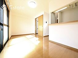 名古屋市営鶴舞線 平針駅 徒歩5分の賃貸マンション 4階1LDKのリビング/ダイニング