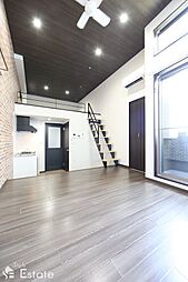 名古屋市営名城線 砂田橋駅 徒歩10分の賃貸アパート 2階ワンルームのリビング/ダイニング