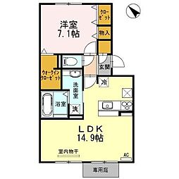 クレスト大針 1階