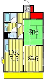 間取図画像 2DK