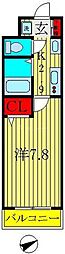 JAMHOME 1Kの間取図画像