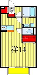 エテルナーレ ワンルームの間取図画像