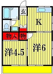 エスペラント中津B 2階