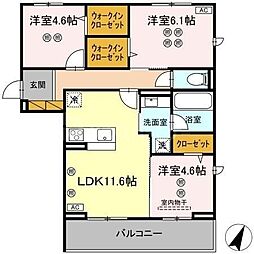 アリッサム I 2階/-