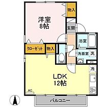 メゾンクレール　B 106 ｜ 長野県松本市筑摩３丁目（賃貸アパート1LDK・1階・47.91㎡） その2