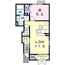 プレッソ 105 ｜ 長野県松本市寿北６丁目35-17（賃貸アパート1LDK・1階・41.96㎡） その2