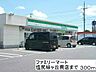 周辺：コンビニ「ファミリーマート塩尻緑ヶ丘南店まで300m」