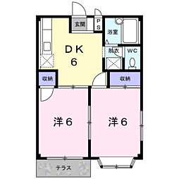 🉐敷金礼金0円！🉐エルディム永原I