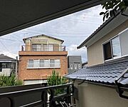 バルコニーからの景色です