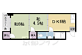 洛西マンション4階5.9万円