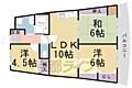 亀岡城ビル・イスターナ今井7階7.4万円