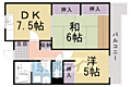 フラットエイト1階7.5万円