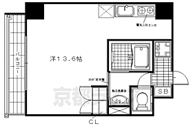 アネックス西院 401 ｜ 京都府京都市右京区西院平町（賃貸マンション1K・4階・30.84㎡） その2