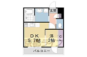 京都府京都市上京区新桝屋町（賃貸マンション1DK・3階・24.96㎡） その2