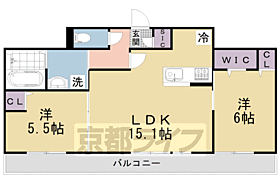 京都府京都市北区上賀茂坂口町（賃貸アパート2LDK・2階・60.05㎡） その2