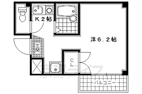 スペースレジデンス西陣 401 ｜ 京都府京都市上京区松屋町（賃貸マンション1K・4階・19.53㎡） その2