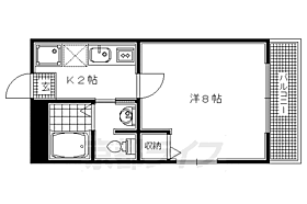 フラッティ大和 205 ｜ 京都府京都市中京区壬生高樋町（賃貸マンション1K・2階・21.74㎡） その2