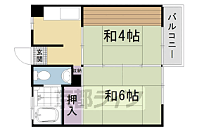 ニュー双ケ丘マンション 305 ｜ 京都府京都市右京区常盤仲之町（賃貸マンション2K・3階・25.00㎡） その2