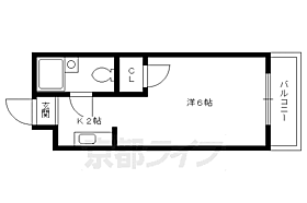 京都府京都市上京区新猪熊東町（賃貸マンション1K・1階・17.00㎡） その2