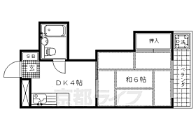 京都府京都市北区大宮東総門口町（賃貸マンション1DK・2階・21.00㎡） その2