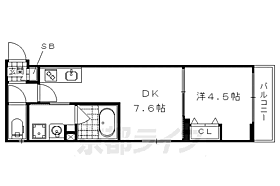 京都府京都市上京区五辻町（賃貸マンション1DK・3階・29.49㎡） その2