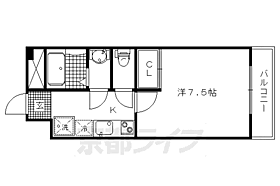 京都府京都市上京区西院町（賃貸マンション1K・6階・23.00㎡） その2