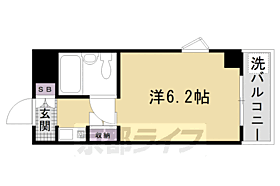 ピープル松倉 207 ｜ 京都府京都市右京区西京極北大入町（賃貸マンション1K・2階・16.72㎡） その2