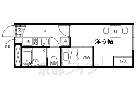 レオパレス旭ヶ丘 101 ｜ 京都府京都市北区紫野泉堂町（賃貸アパート1K・1階・22.35㎡） その2