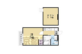 京都府京都市中京区姉大宮町西側（賃貸マンション1K・2階・20.28㎡） その2