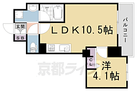 ベラジオ京都西院ウエストシティIII 201 ｜ 京都府京都市右京区西院安塚町（賃貸マンション1LDK・2階・33.75㎡） その2