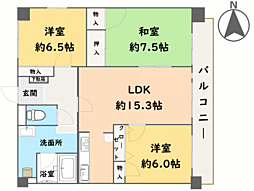 間取図画像 3LDK