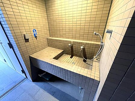 ペット用シャワーが設置されております！   