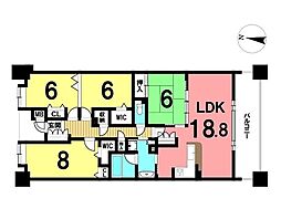 間取図画像 4LDK