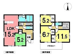 海部郡蟹江町城2丁目　中古一戸建て