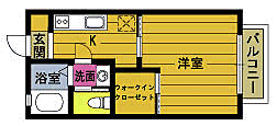 バリュージュＦ 103 ｜ 大分県速見郡日出町（賃貸アパート1K・1階・24.50㎡） その2