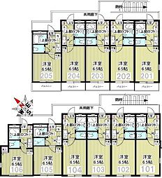 パレットワン百合ヶ丘 1Kの間取図画像