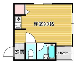 大阪府大阪市港区弁天4丁目（賃貸マンション1R・3階・18.78㎡） その2