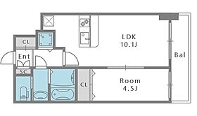 プレサンス立売堀アーバンスタイル  ｜ 大阪府大阪市西区立売堀4丁目（賃貸マンション1LDK・12階・35.32㎡） その2