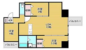 インペリアルスイート南堀江  ｜ 大阪府大阪市西区南堀江3丁目（賃貸マンション3LDK・10階・52.76㎡） その2