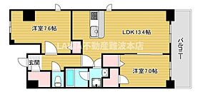 セイル淀屋橋  ｜ 大阪府大阪市中央区平野町2丁目（賃貸マンション2LDK・15階・64.01㎡） その2