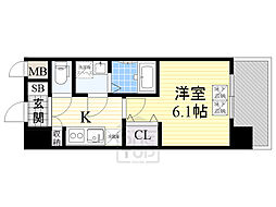 間取図画像 1K
