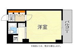 グランピーノ桃山台 ワンルームの間取図画像