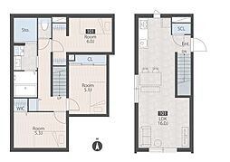 リバーサイド木場 3LDKの間取図画像